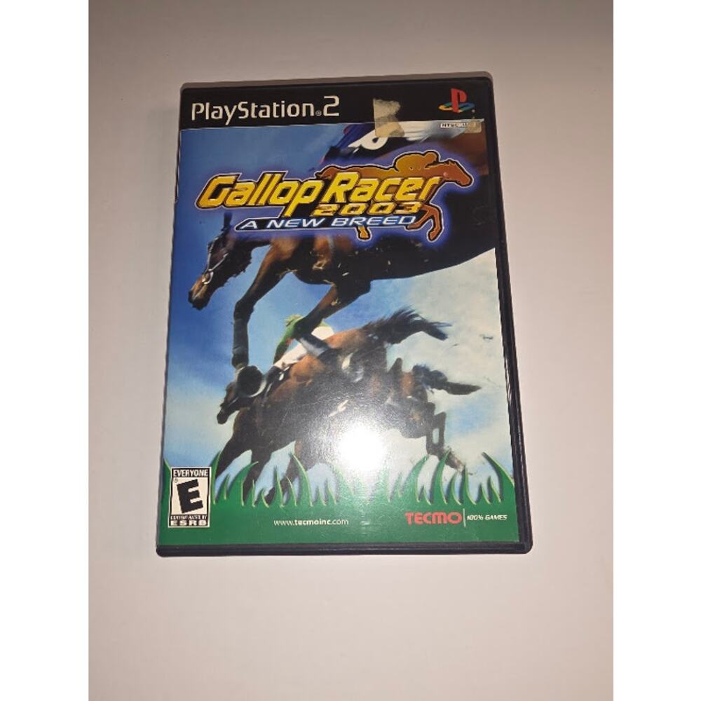 Gallop Racer 2003 A NEW BREED PlayStation 2 PS2 No Manual